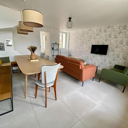 Maison Familiale Avec Exterieur Menage Et Linges Inclus Rouen Buitenkant foto
