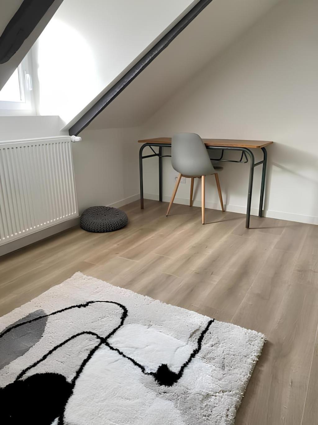 Maison Familiale Avec Exterieur Menage Et Linges Inclus Rouen Buitenkant foto