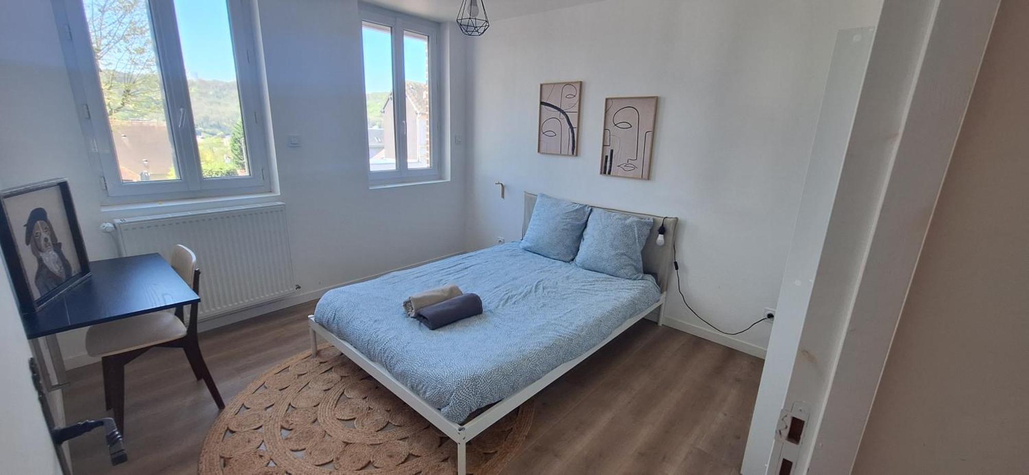 Maison Familiale Avec Exterieur Menage Et Linges Inclus Rouen Buitenkant foto