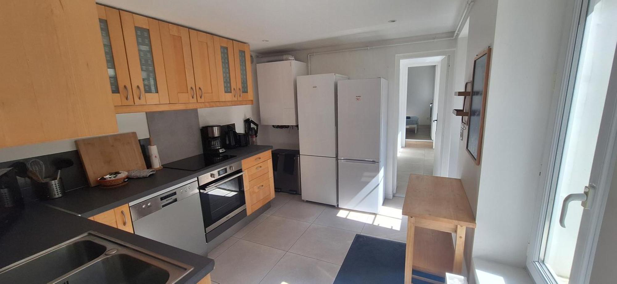 Maison Familiale Avec Exterieur Menage Et Linges Inclus Rouen Buitenkant foto