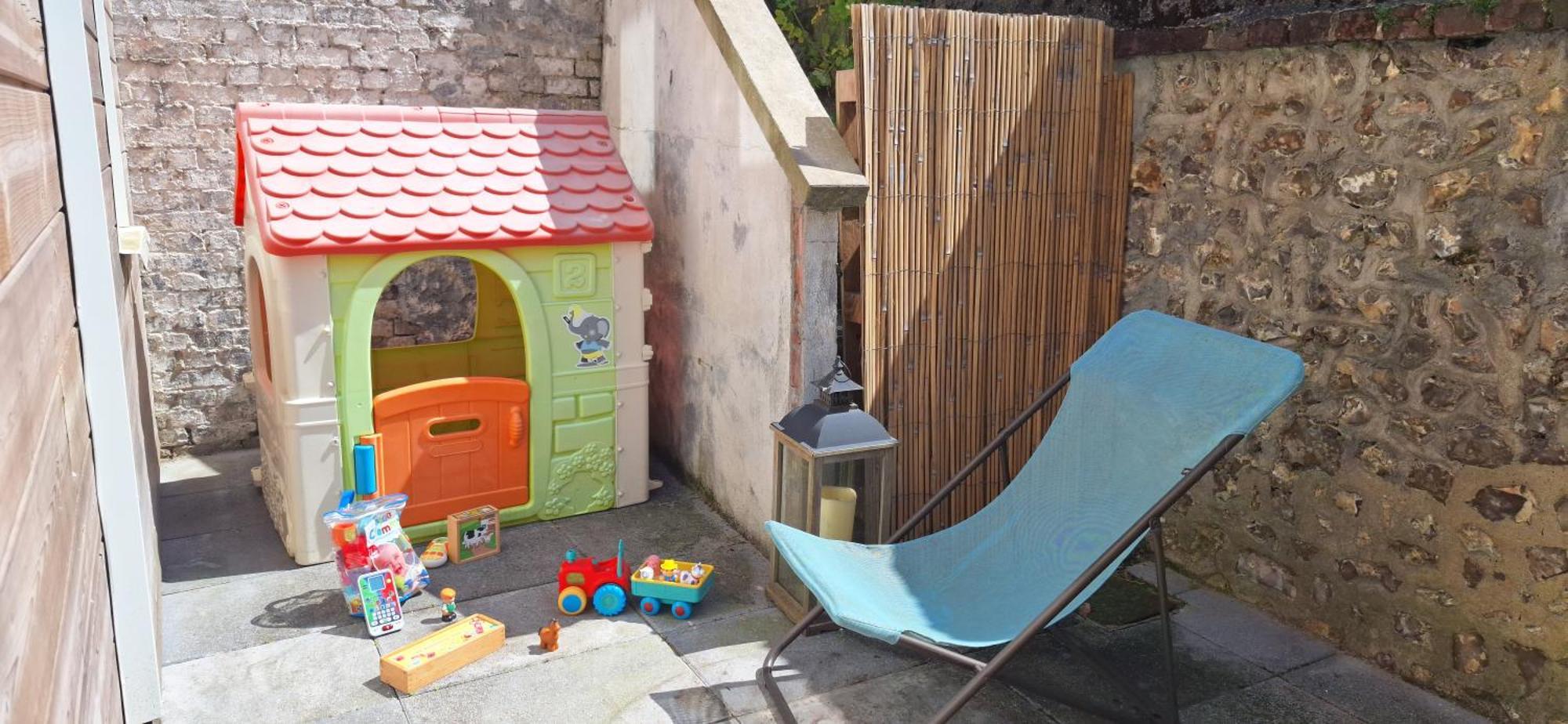 Maison Familiale Avec Exterieur Menage Et Linges Inclus Rouen Buitenkant foto